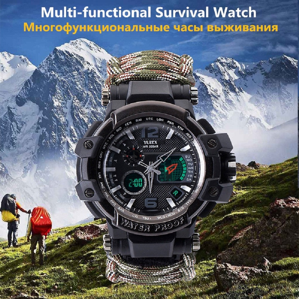 Tactical G3 Outdoor Paracord Watch