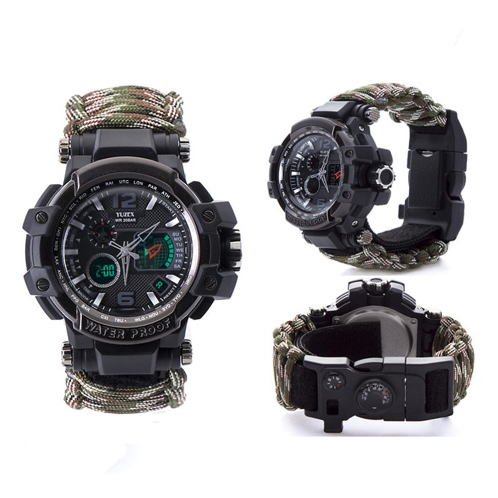 Tactical G3 Outdoor Paracord Watch