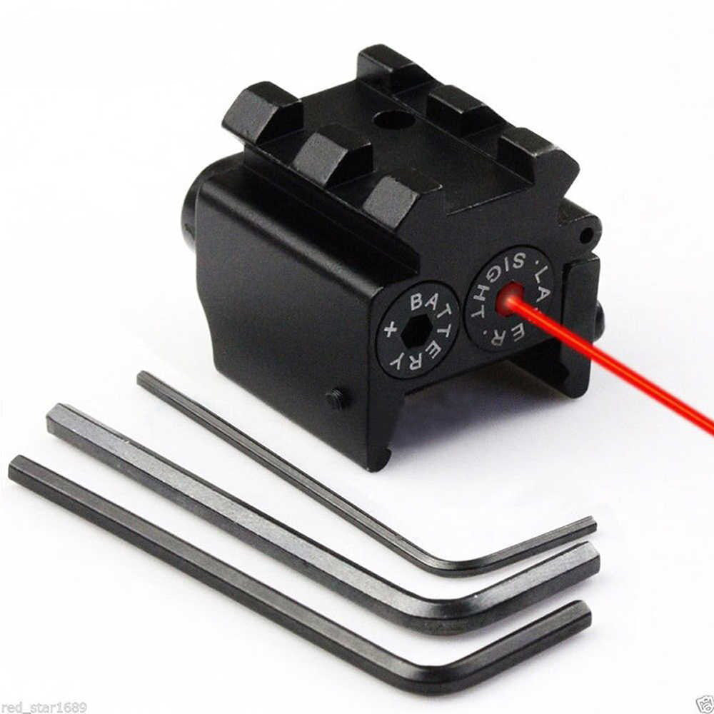 Tactical Mini Laser Sight for Pistols with Rail Mount