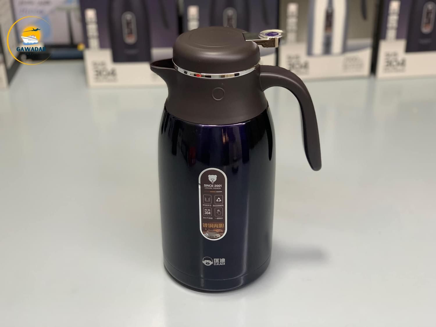 Imported D. Kadi's Thermos for Tea and Water 24 hours Cool Or Hot