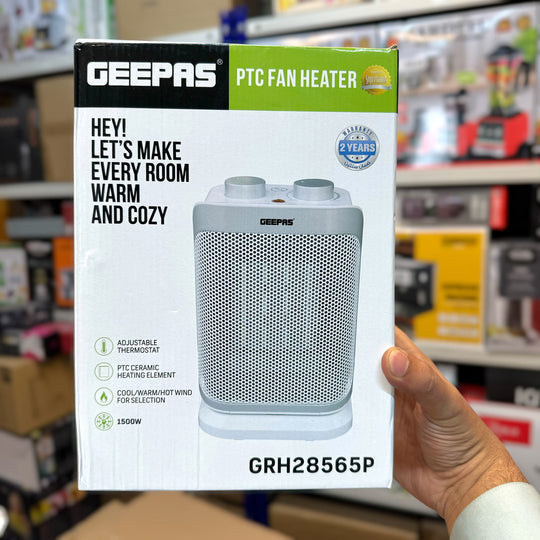 Geepas PTC Fan Heater GRH28565P (2 Year warranty