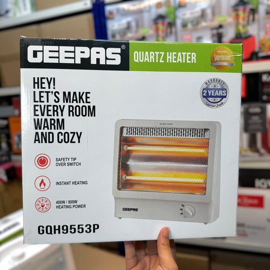 Geepas Quartz Heater GQH9553P ( 2 Year warranty)