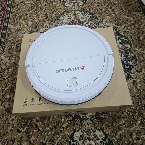 Robot Vacuum Cleaner, Rechargeable Cordless with Mop Brush