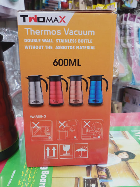 Hanif Trades Imported Stainless steel thermos with capacity of 600 ml