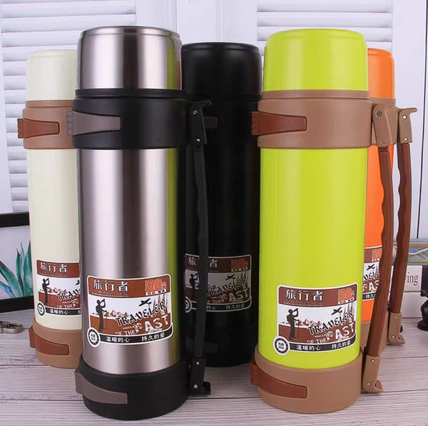 Portable Stainless Steel Vacuum Flask Insulated Thermos