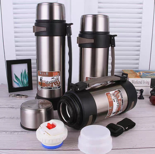 Portable Stainless Steel Vacuum Flask Insulated Thermos