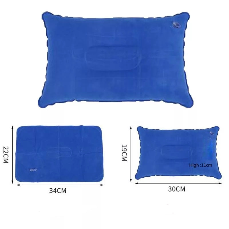 Ultralight Inflatable Pillow PVC Fabric Air Pillow for Camping & Travelling