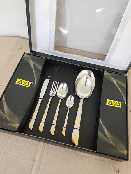 36pcs Heavy weight Stainless Steel Cutlery Set