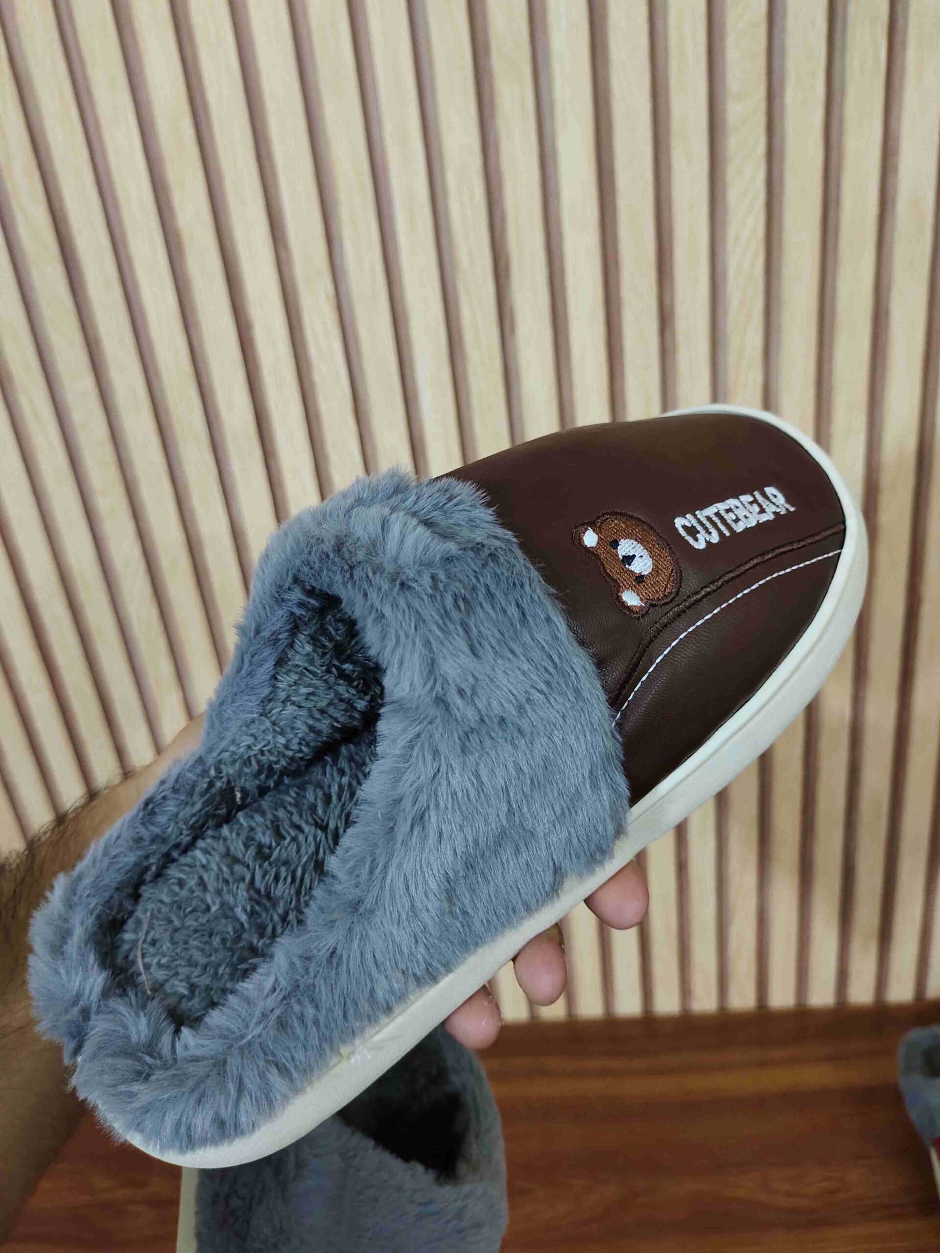 CuteBear Comfort Wool Slipper Indoor/outdoor