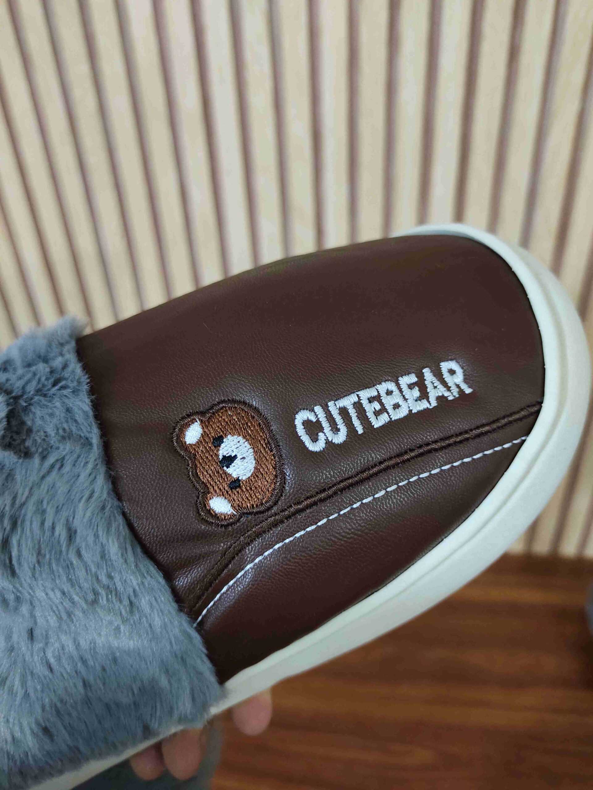 CuteBear Comfort Wool Slipper Indoor/outdoor