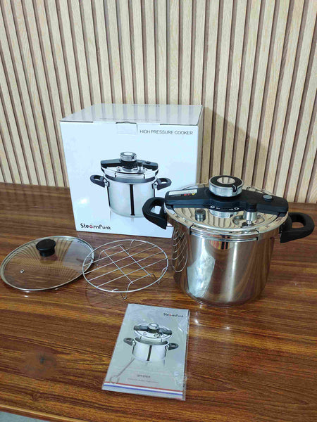 Steampunk Multi-purpose Clipso Pressure Cooker - 9 Liters