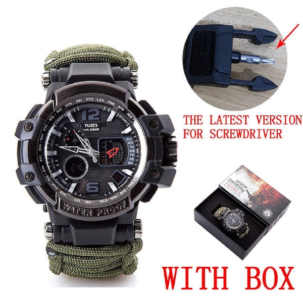 Tactical G3 Outdoor Paracord Watch