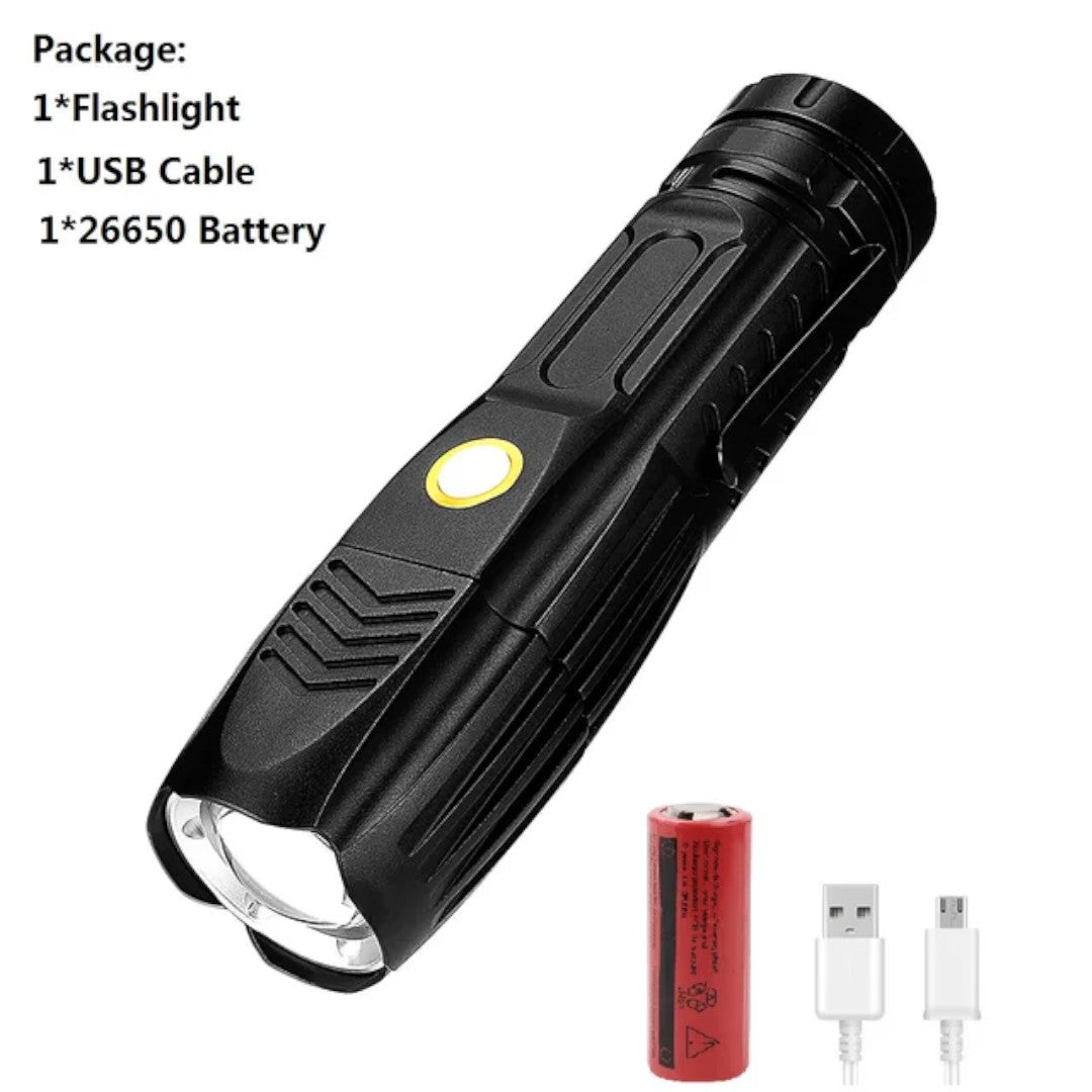 P90 LED Flashlight- 1,000 Meters Range