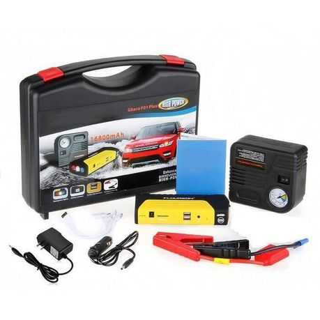 High Power Car Jump Starter & Tyre Inflator + Power Station