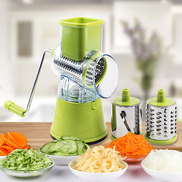 3 In 1 Vegetable Slicer And Cutter, Multifunctional Roller Vegetable Cutter,