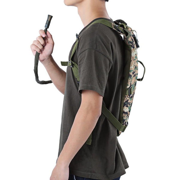 3L Water Camel Bag Outdoor Tactical Hydration Backpack