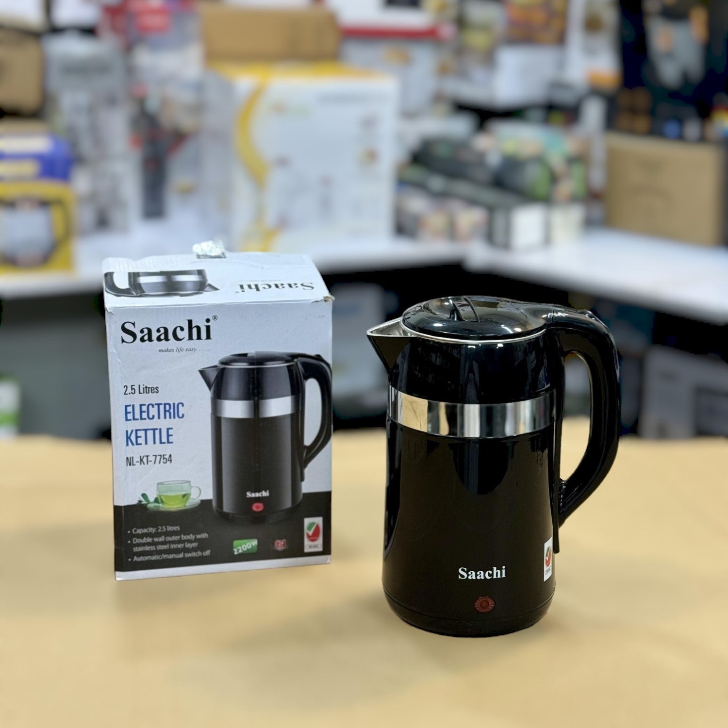 Dubai Lot Imported Saachi 2.5L Electric Kettle