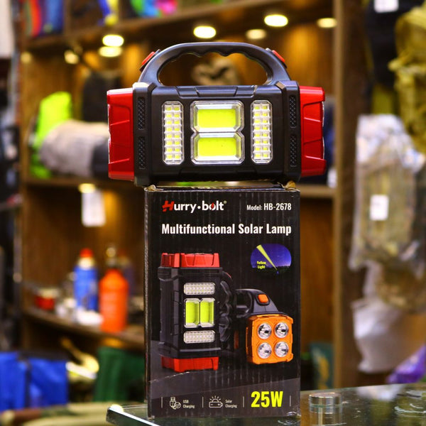 Super Bright Solar Flashlight HB-2678