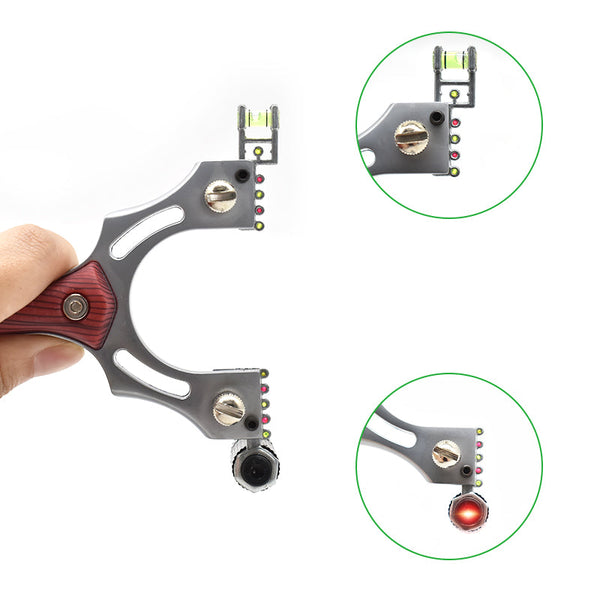 Hunting Slingshot with Laser Light