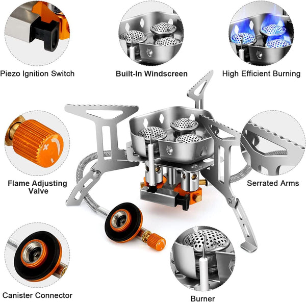 Mini Portable Camping Gas Stove