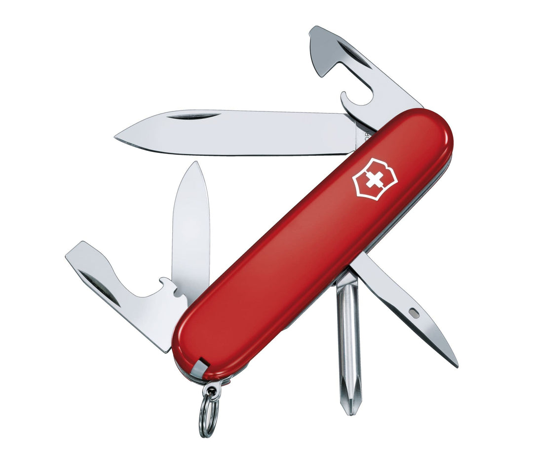 Red 66mm Swiss Knife