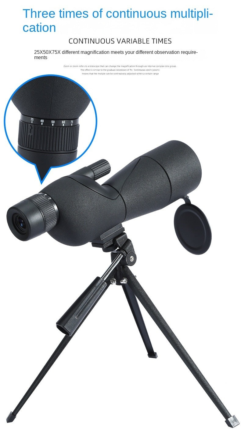 Monocular 25-75X60ED Telescope