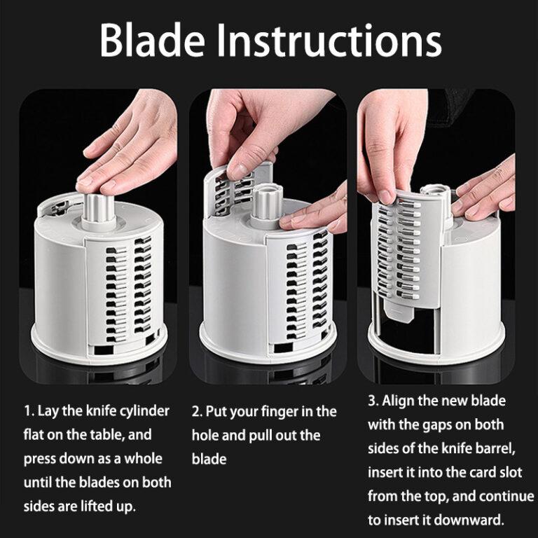 All in One Vegetable Cutter Shredder Food Processor Chopper