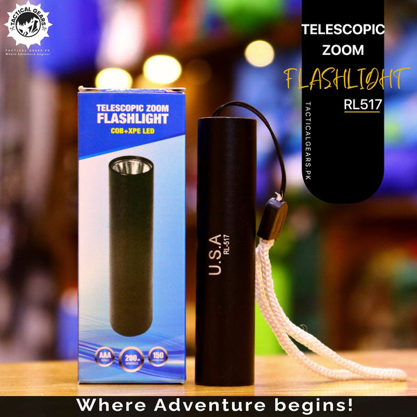 Telescopic Zoom Flashlight RL517