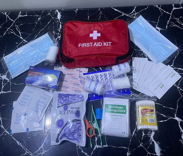 First Aid Kit Pack With Medical Supplies