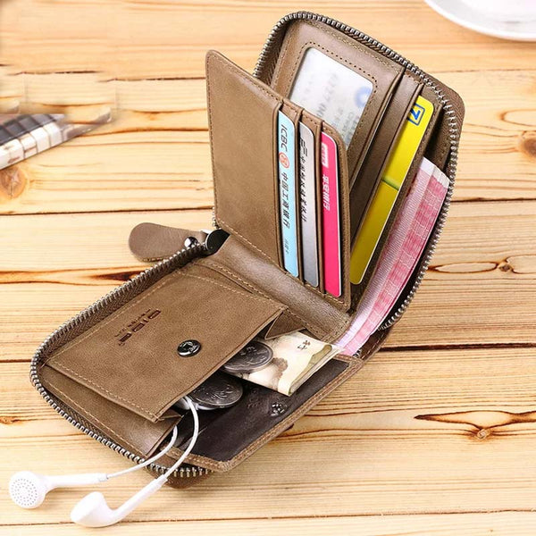 DIDE New Fashion PU Leather Men's Wallet