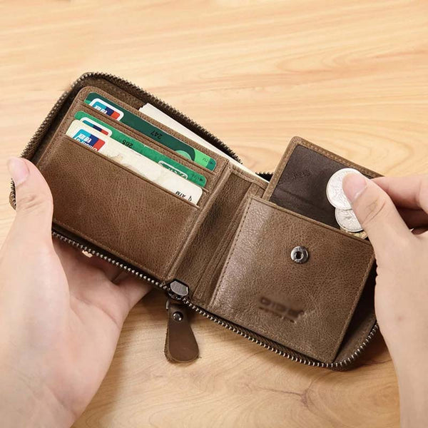 DIDE New Fashion PU Leather Men's Wallet