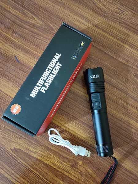 Multifunction Flashlight with Power Bank