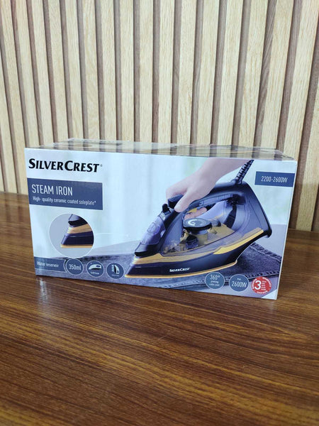 German Lot Imported Silver Crest Steam Iron