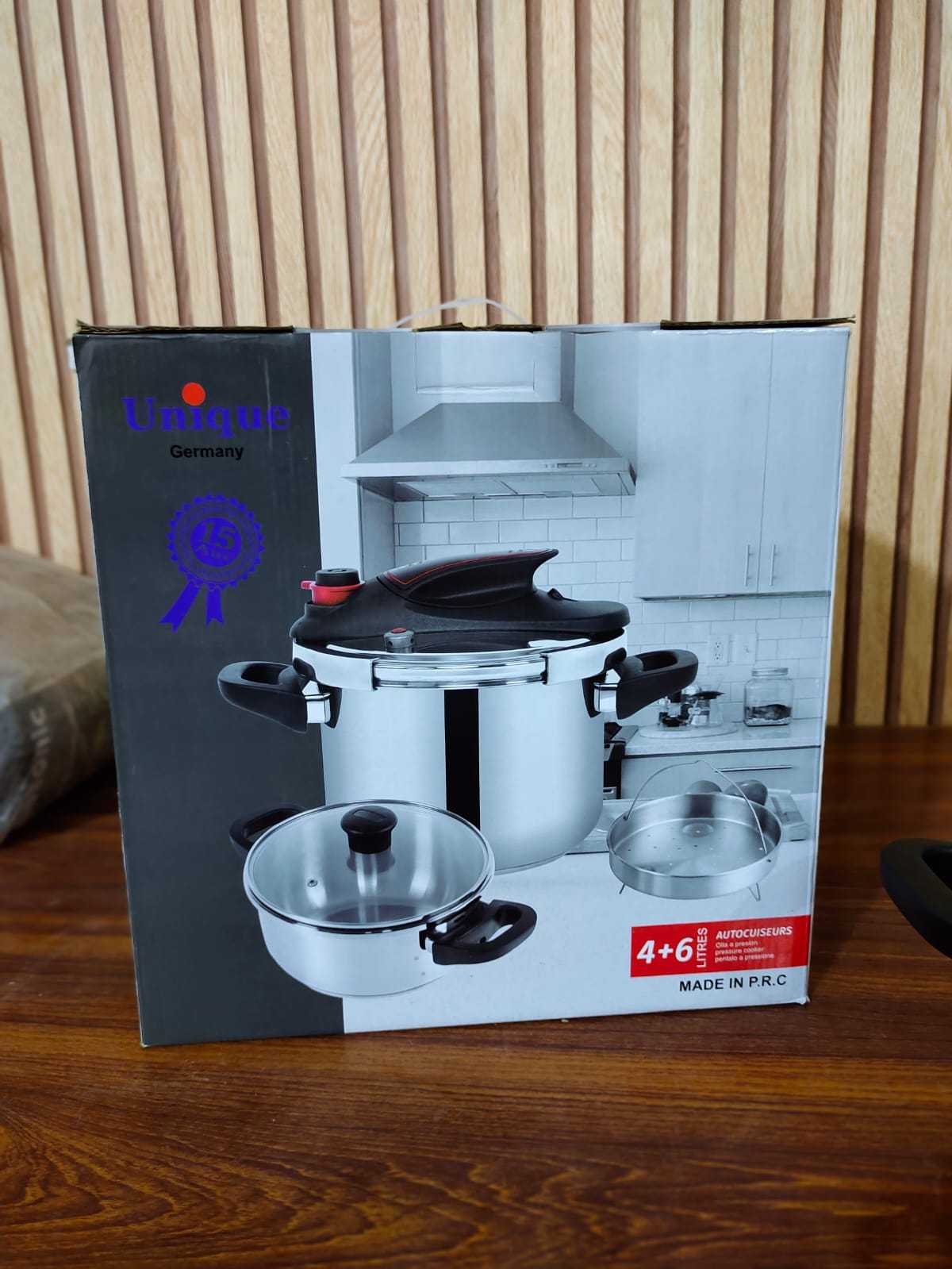 Unique German 2in1 Pressure Cooker