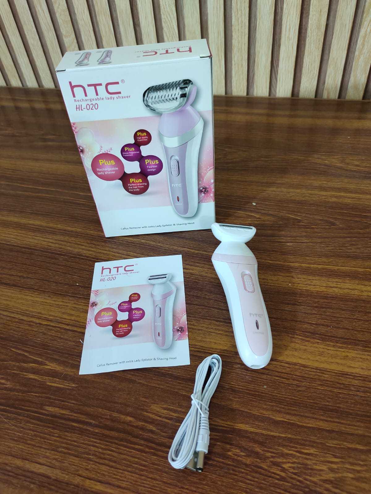 HTC Ladies Hair Epilator, Shaver & Callus Remover