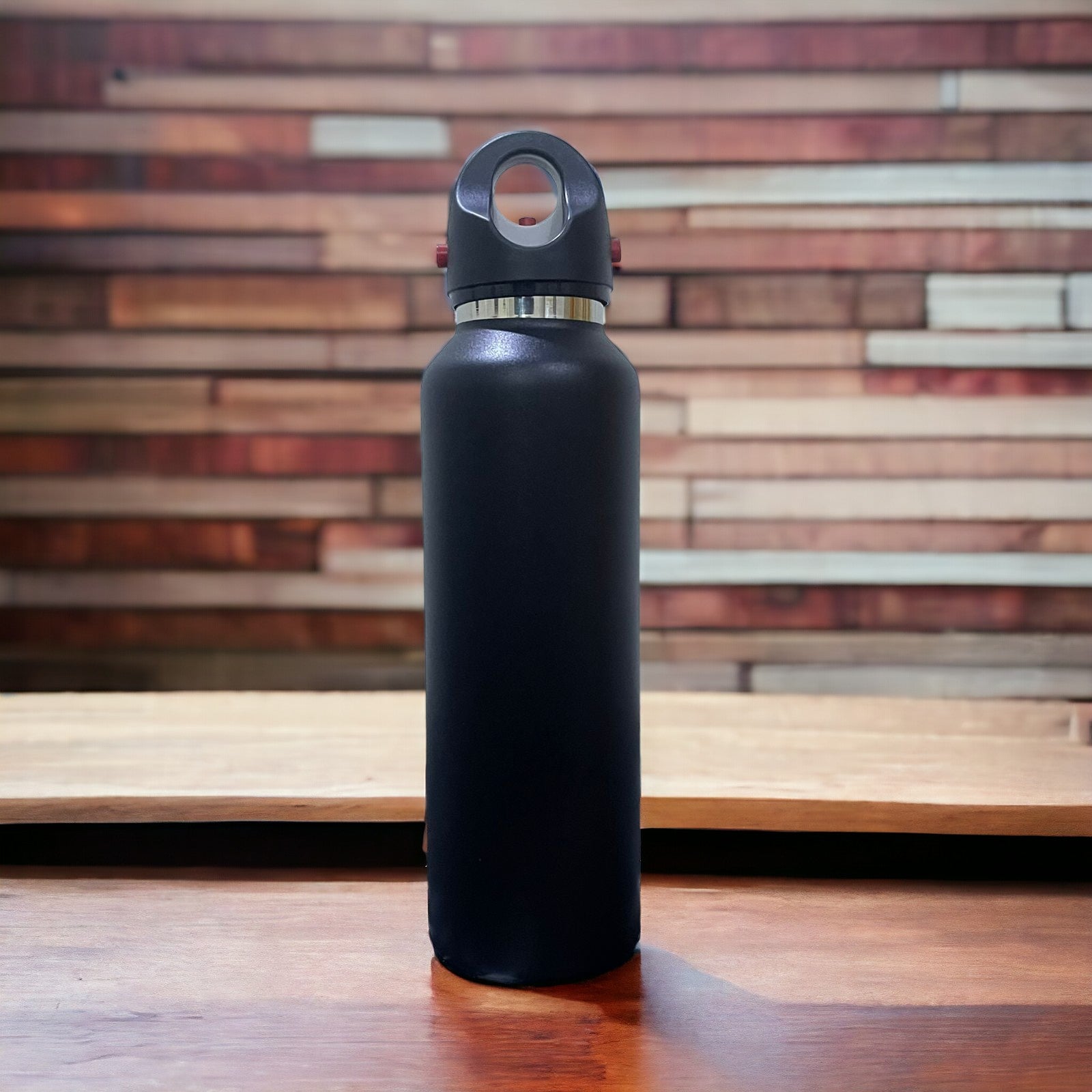 630ml Vacuum Flask Bottle Black