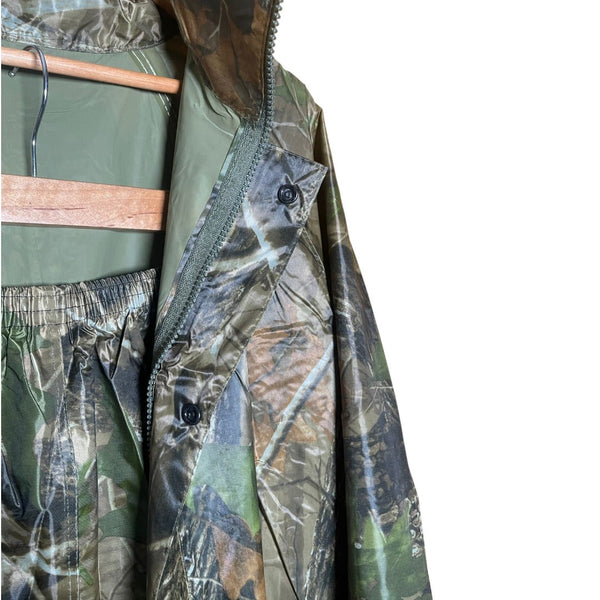 All Purpose Men's Camo Rain Suit (2 Pc)