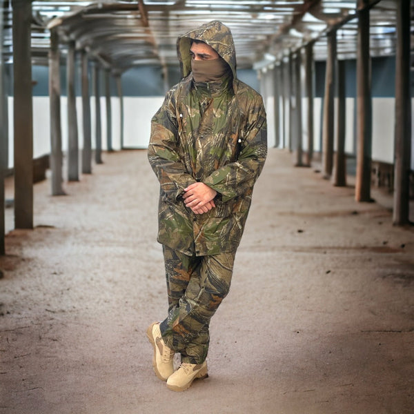 All Purpose Men's Camo Rain Suit (2 Pc)