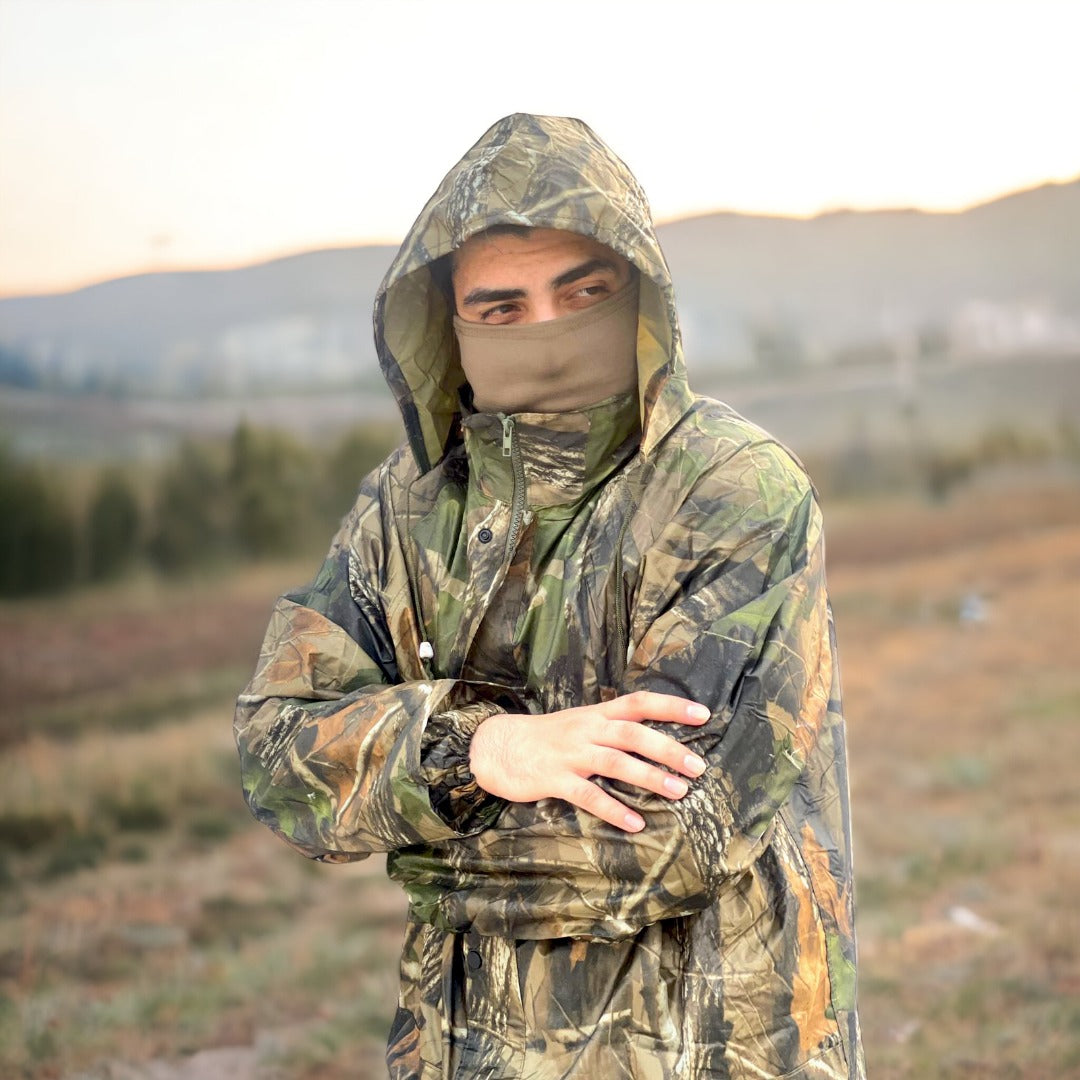 All Purpose Men's Camo Rain Suit (2 Pc)