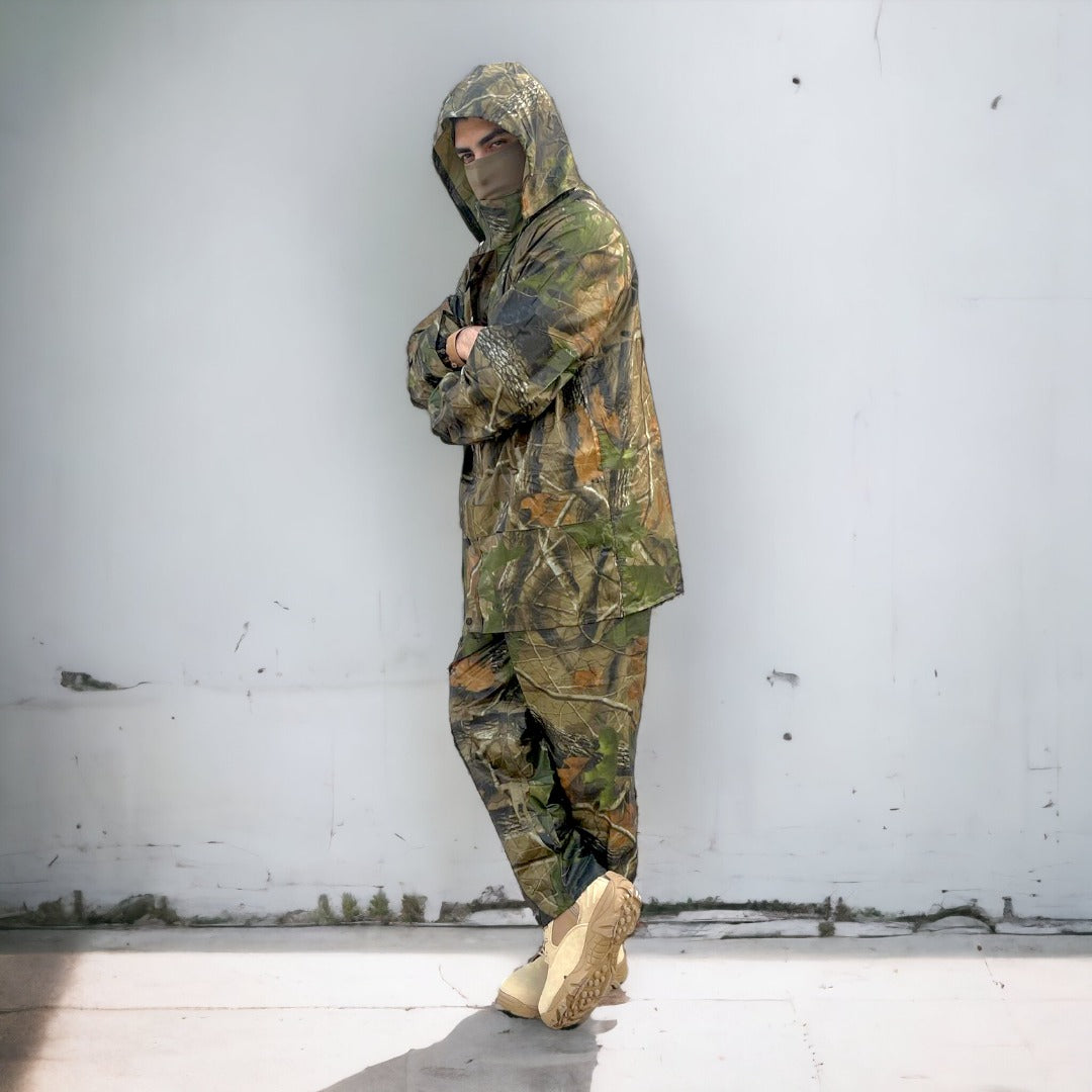 All Purpose Men's Camo Rain Suit (2 Pc)