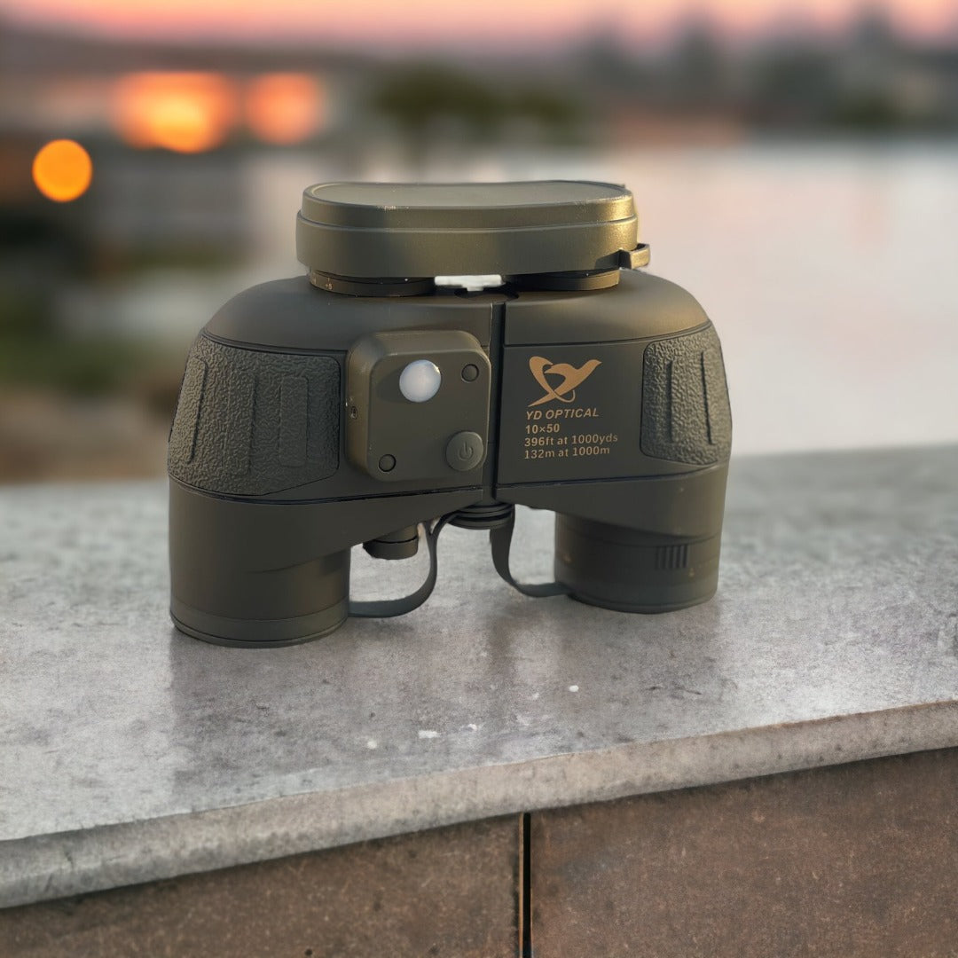 YD Optical 10x50 Hunting Binoculars with Rangefinder