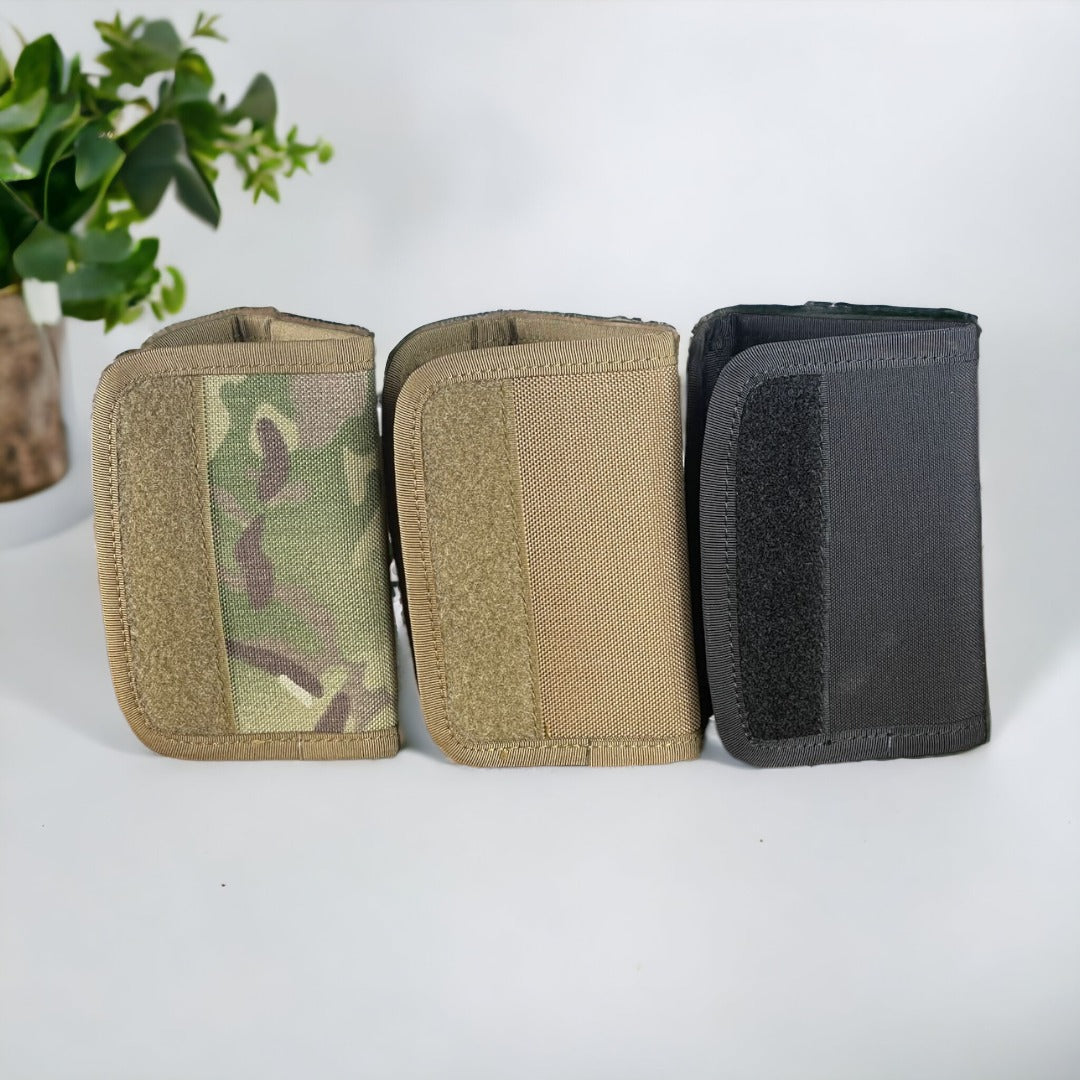 Waterproof Nylon Canvas Tactical Tri-Fold ID Wallet