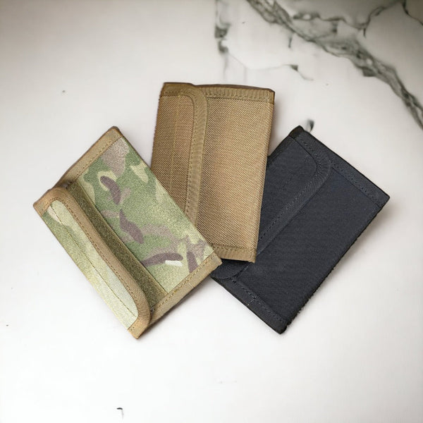 Waterproof Nylon Canvas Tactical Tri-Fold ID Wallet