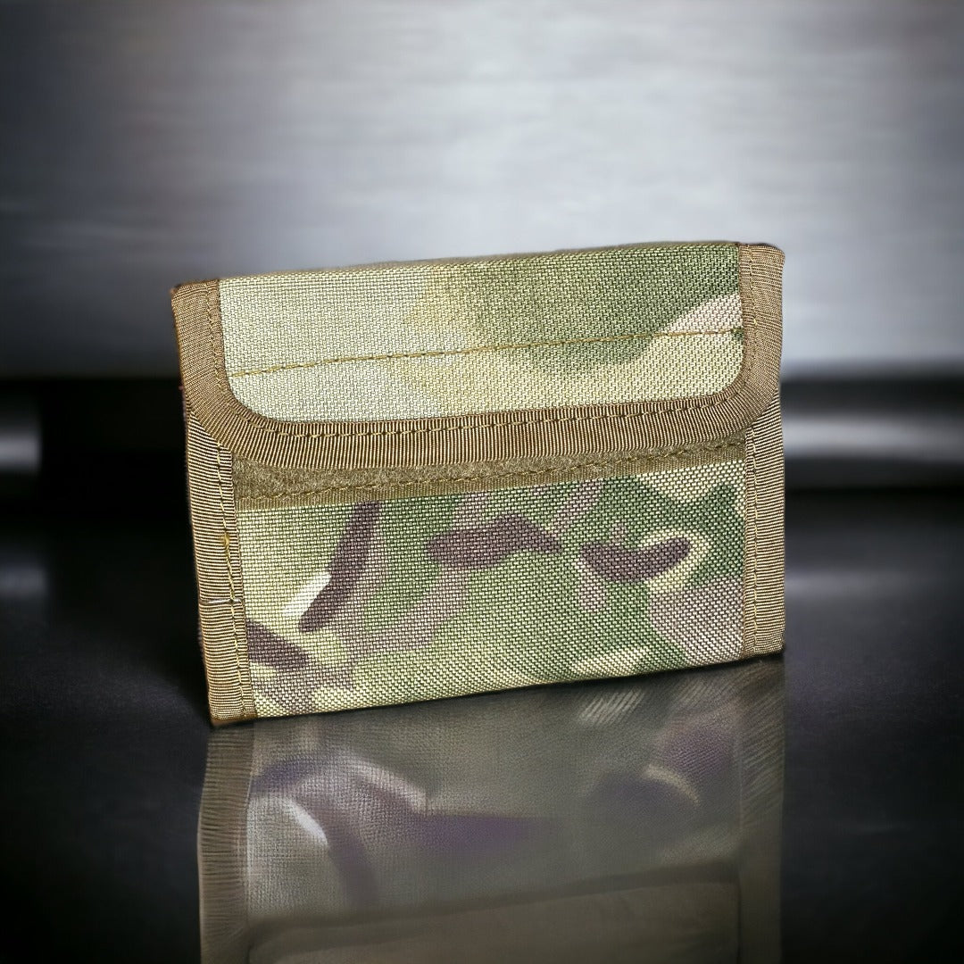 Waterproof Nylon Canvas Tactical Tri-Fold ID Wallet