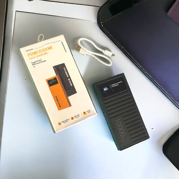 10000 mAh Adoptive Fast Charging Power Bank