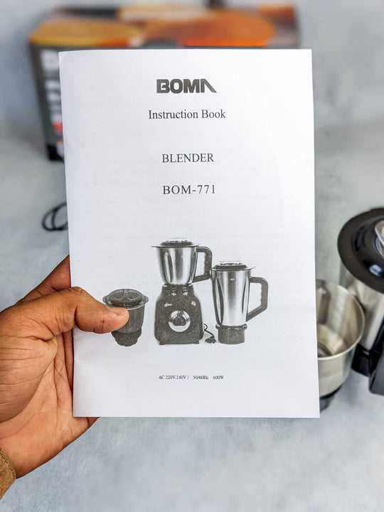 Boma 3 in 1 Multifunctional juicer Blender