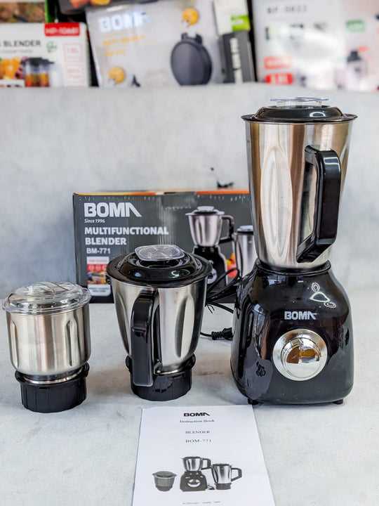 Boma 3 in 1 Multifunctional juicer Blender