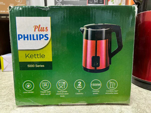 Plus Philips  2.0 Liters High Quality Electric Automatic Kettle with most advanced technology and material