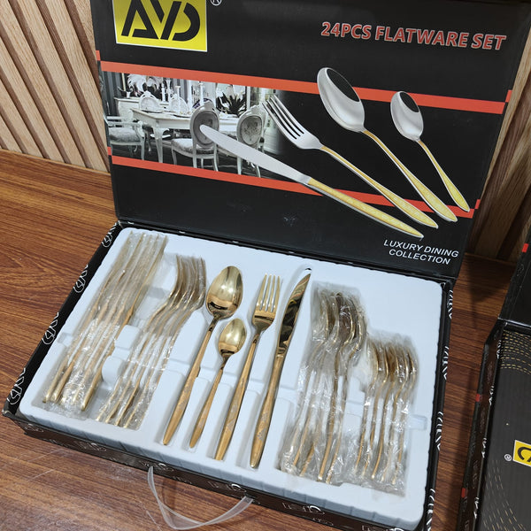 24 pcs AYD High Quality 6 Persons Cutlery Set