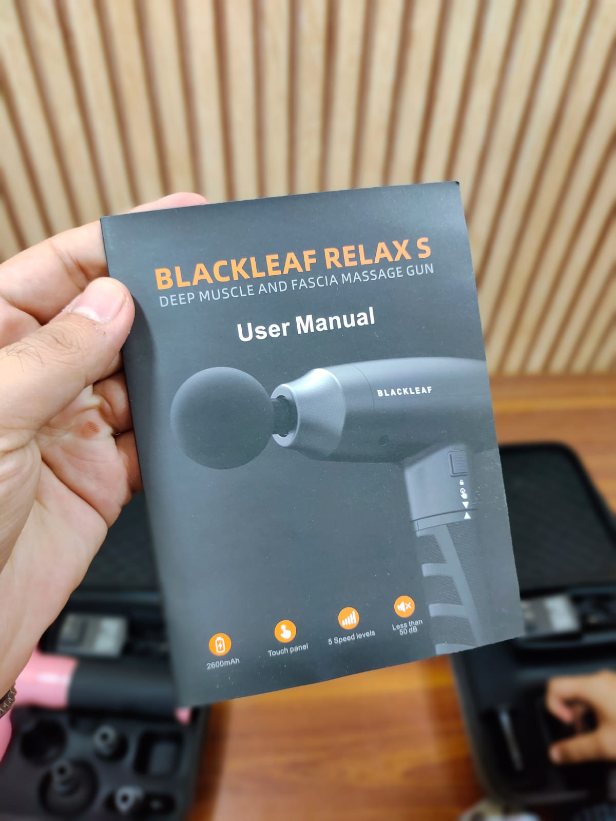 Blackleaf RelaxS Professional Deep Muscle& Facial Massager